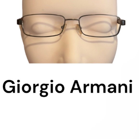 Authentic Giorgio Armani mens vintage signature prescription eyeglasses frames